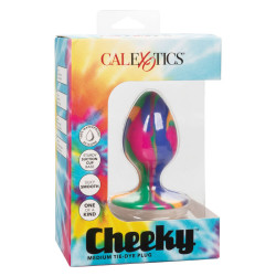 CALEXOTICS CHEEKY MEDIUM TIE DYE PLUG ANAL 2