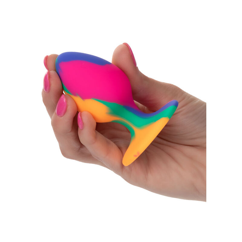 CALEXOTICS CHEEKY MEDIUM TIE DYE PLUG ANAL