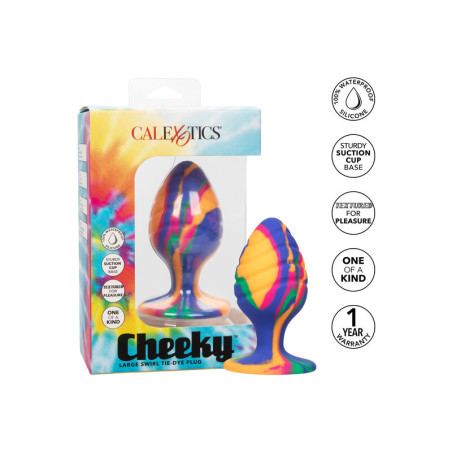 CALEXOTICS CHEEKY LARGUE SWIRL PLUG ANAL