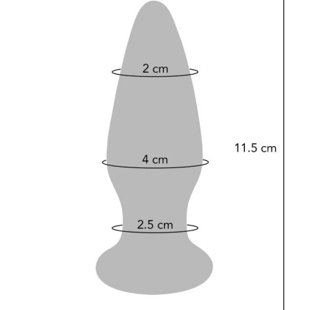 TOYJOY THE SHINING PLUG CRISTAL VIBRADOR