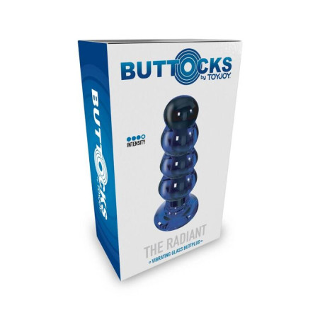 TOYJOY BUTTOCKS THE RADIANT GLASS BUTTPLUG