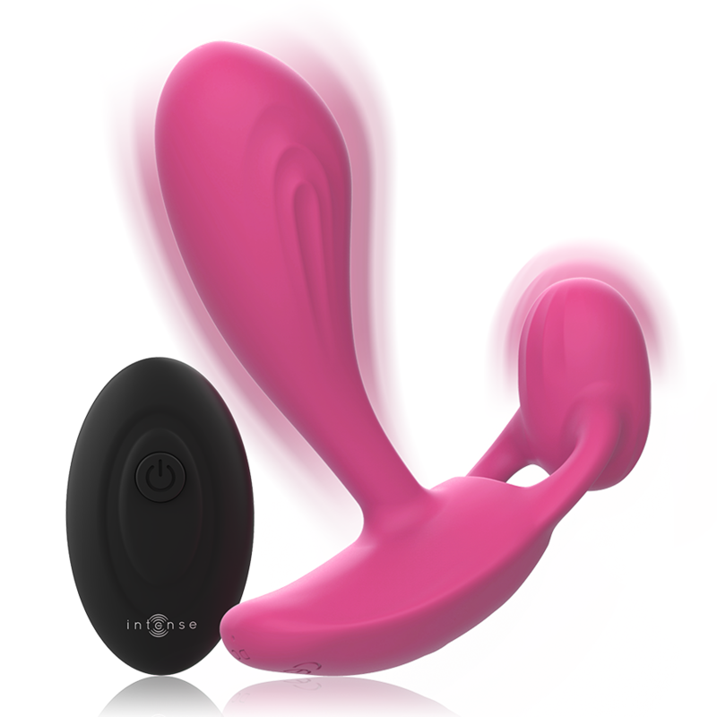 INTENSE SHELLY DUO ANAL PERINEO VAGINAL CLITORIS REMOTO ROSA