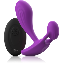 INTENSE SHELLY DUO ANAL PERINEO VAGINAL CLITORIS REMOTO MORADO 2