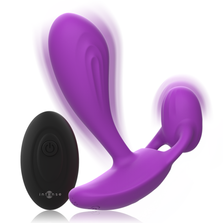 INTENSE SHELLY DUO ANAL PERINEO VAGINAL CLITORIS REMOTO MORADO