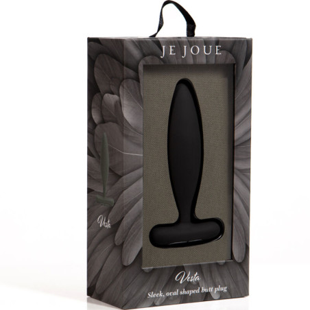JE JOUE VESTA PLUG ANAL VIBRADOR NEGRO