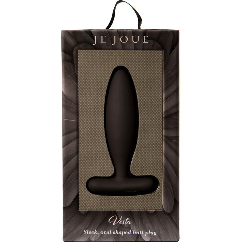 JE JOUE VESTA PLUG ANAL VIBRADOR NEGRO