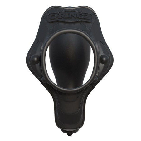 FANTASY C RINGZ ROCK HARD ANILLO POTENCIADOR CON PLUG ANAL