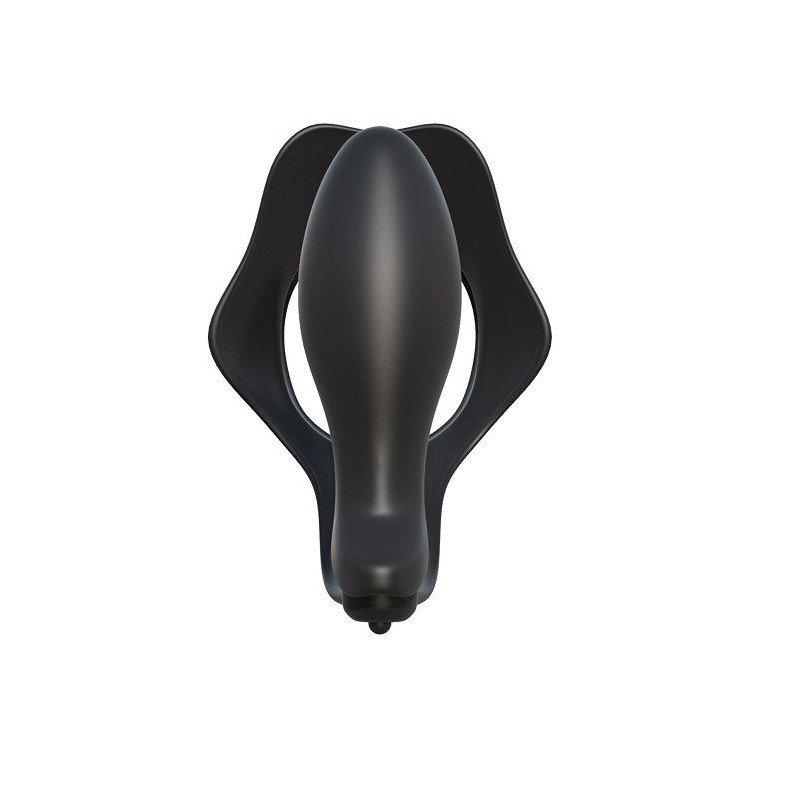 FANTASY C RINGZ ROCK HARD ANILLO POTENCIADOR CON PLUG ANAL