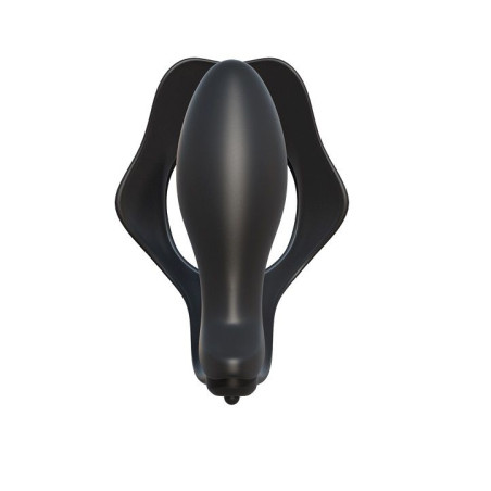 FANTASY C RINGZ ROCK HARD ANILLO POTENCIADOR CON PLUG ANAL