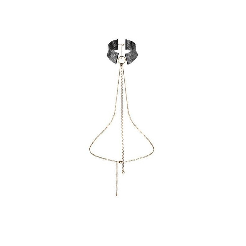 BIJOUX DESIR METALLIQUE COLLAR METLICO NEGRO