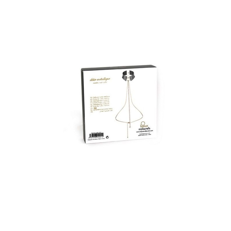 BIJOUX DESIR METALLIQUE COLLAR METLICO NEGRO