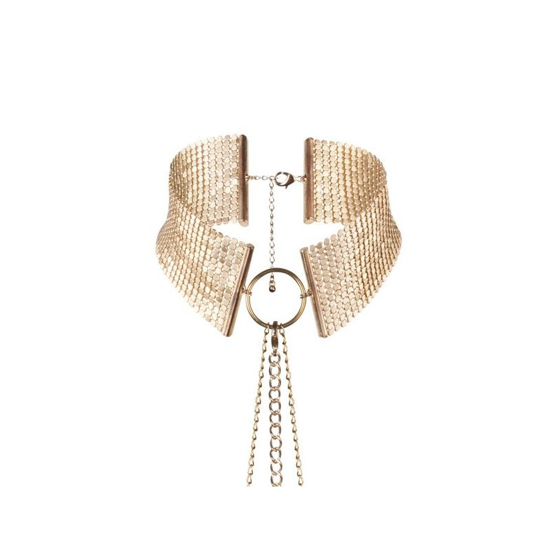 BIJOUX DESIR METALLIQUE COLLAR METLICO DORADO