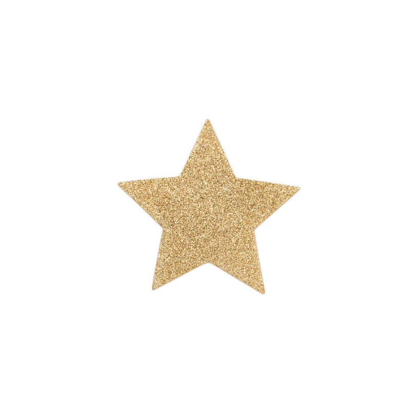 BIJOUX INDISCRETS PEZONERAS FLASH ESTRELLA DORADA