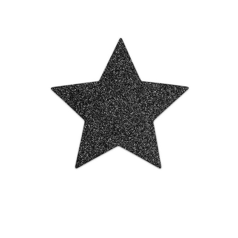 BIJOUX INDISCRETS PEZONERAS FLASH ESTRELLA NEGRO