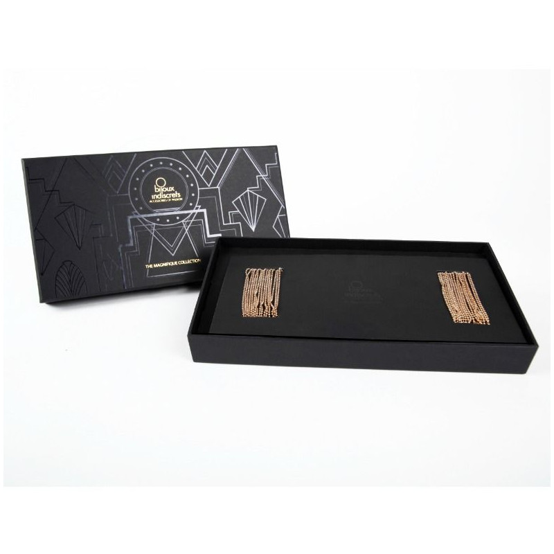 BIJOUX MAGNIFIQUE JOYA DE CADENAS METLICAS PARA CINTURA DORADA