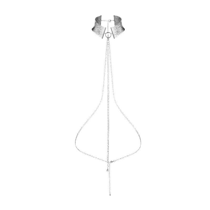 BIJOUX DESIR METALLIQUE COLLAR METLICO PLATEADO