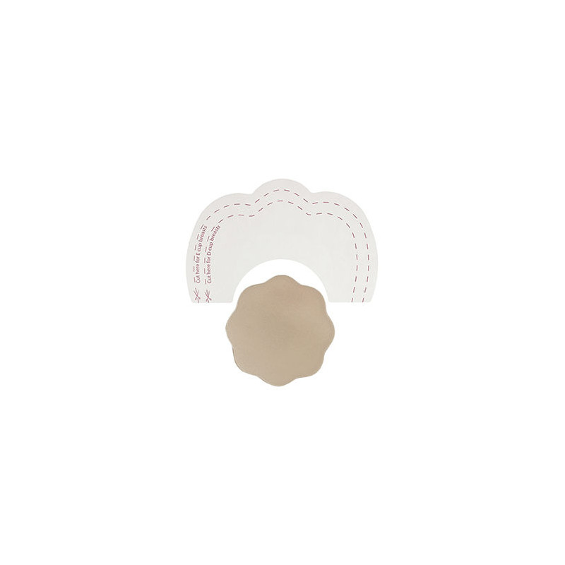 BYE BRA REALZADOR PECHOS CUBREPEZONES DE SEDA COPA D F