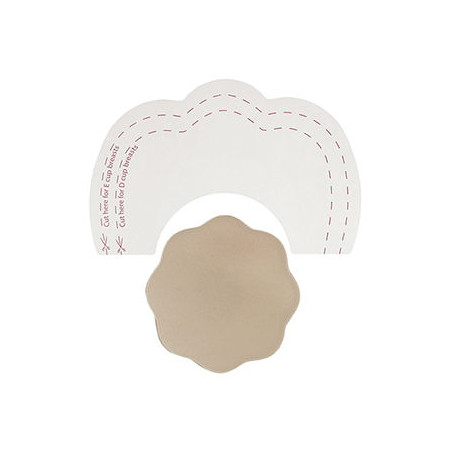 BYE BRA REALZADOR PECHOS CUBREPEZONES DE SILICONA COPA D F