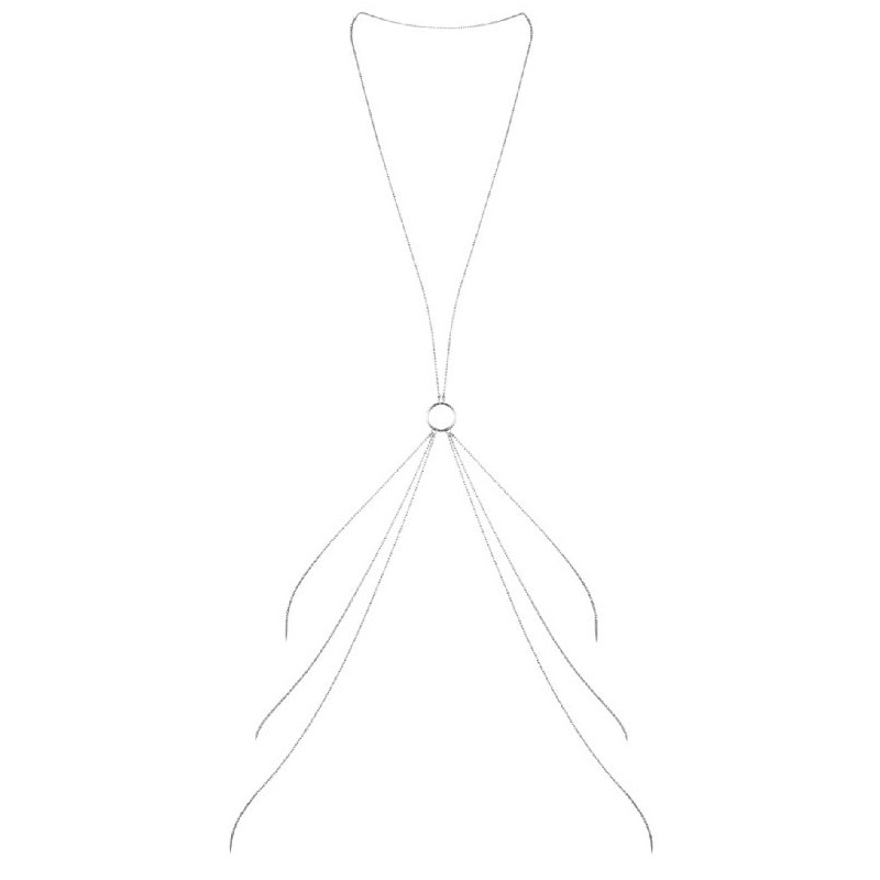 BIJOUX MAGNIFIQUE CADENAS METLICAS PARA EL CUERPO 8 SILVER