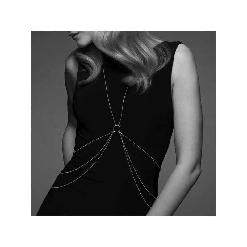 BIJOUX MAGNIFIQUE CADENAS METLICAS PARA EL CUERPO 8 SILVER