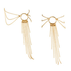 BIJOUX MAGNIFIQUE PULSERAS PARA LOS PIES DORADO 2