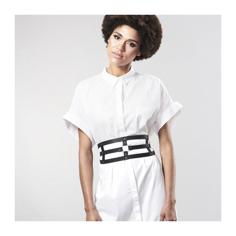 BIJOUX INDISCRETS MAZE CINTURON CON CORREA NEGRO