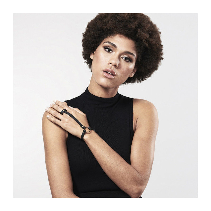 BIJOUX INDISCRETS MAZE BRAZALETE ARNES PARA MANOS NEGRO