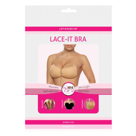 BYE BRA LACE IT REALZADOR PUSH UP NEGRO COPA C