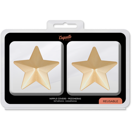 COQUETTE CHIC DESIRE CUBRE PEZONES METAL ESTRELLAS
