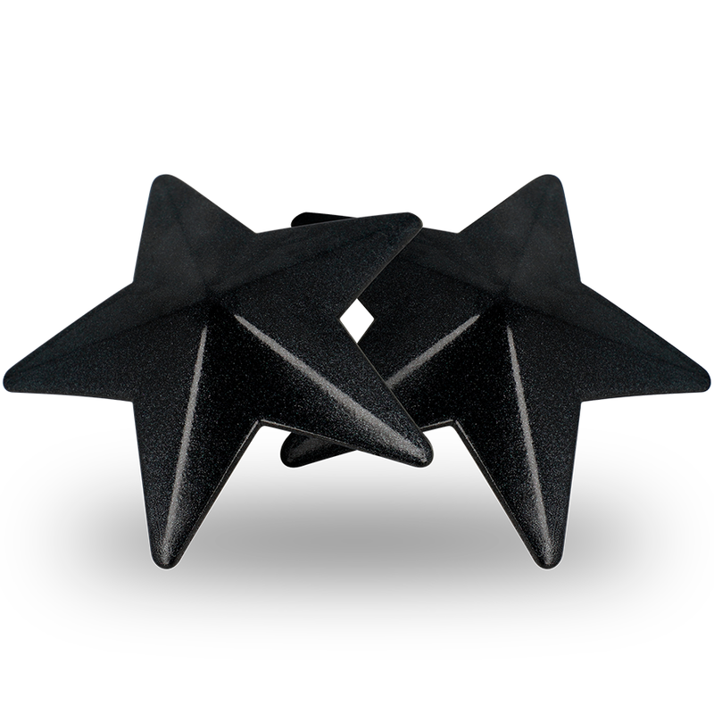 COQUETTE CHIC DESIRE CUBRE PEZONES METAL ESTRELLAS NEGRAS