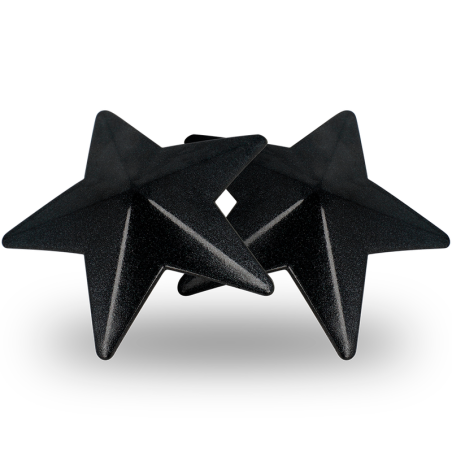 COQUETTE CHIC DESIRE CUBRE PEZONES METAL ESTRELLAS NEGRAS