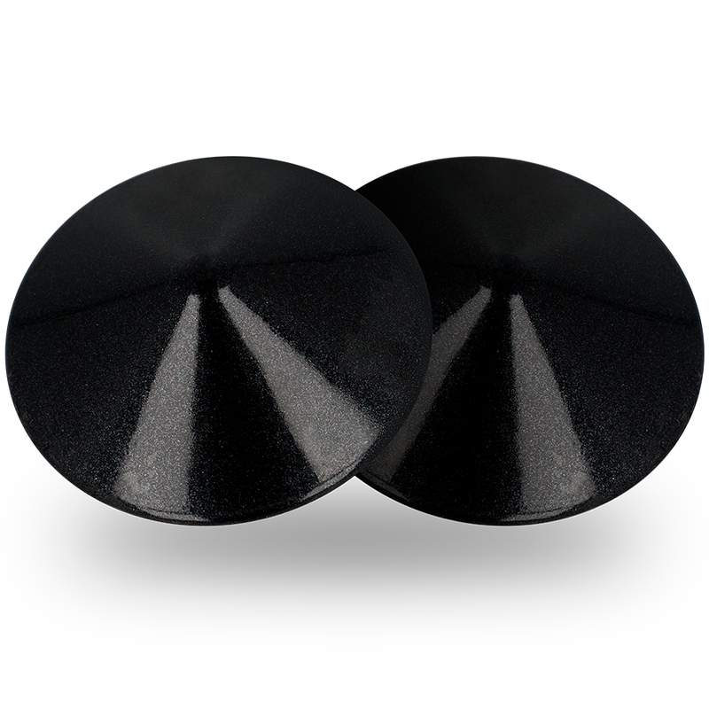 COQUETTE CHIC DESIRE CUBRE PEZONES METAL CIRCULOS NEGROS