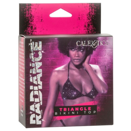 CALEXOTICS RADIANCE TOP DE BIKINI TRIANGULAR PEDRERIA