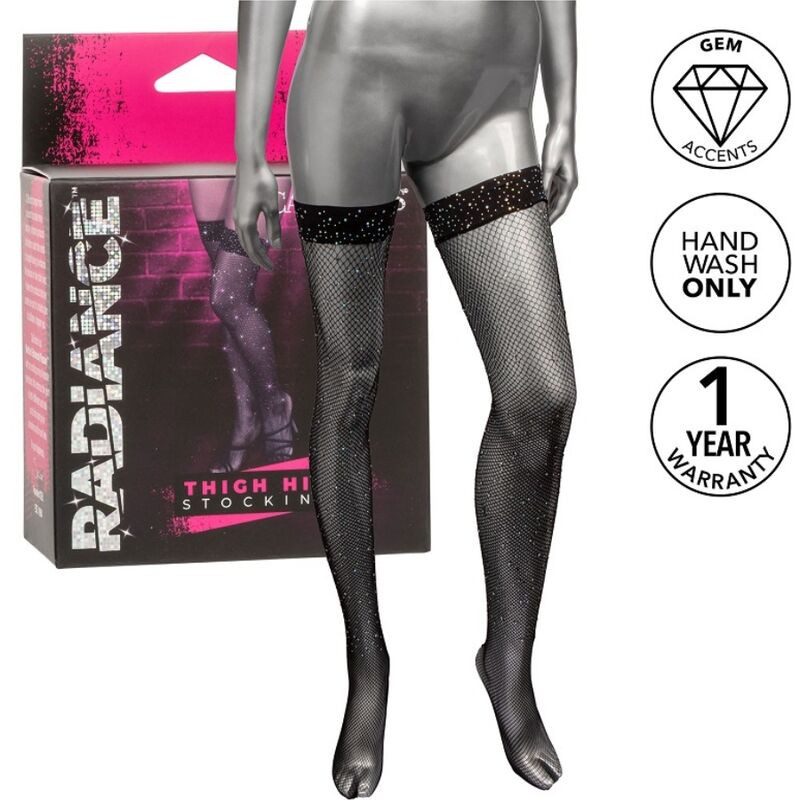 CALEXOTICS RADIANCE MEDIAS HASTA EL MUSLO PEDRERIA