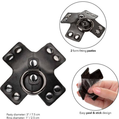 CALEXOTICS EUPHORIA PEZONERAS JUNTA TORICA NEGRO