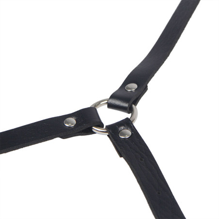 SUBBLIME ARNES DE CUERPO CUERO NEGRO TALLA UNICA