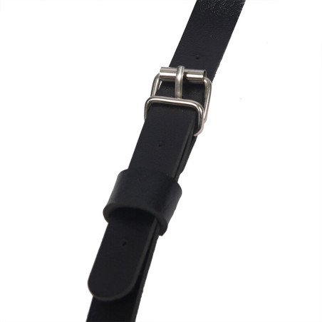 SUBBLIME ARNES DE CUERPO CORREAS AJUSTABLE CUERO NEGRO TALLA UNICA