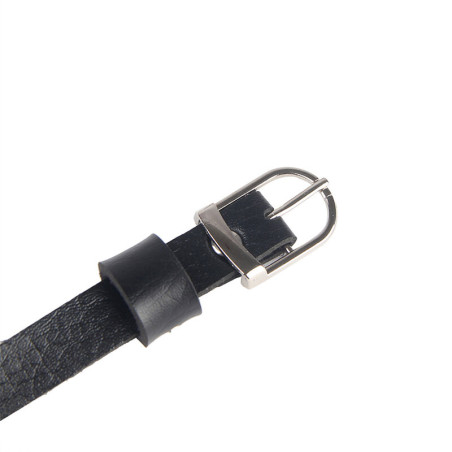 SUBBLIME ARNES DE PECHO CADENAS CUERO NEGRO TALLA UNICA