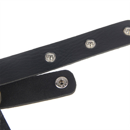 SUBBLIME ARNES DE PECHO CADENAS CUERO NEGRO TALLA UNICA