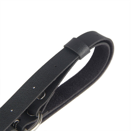 SUBBLIME ARNES FORMA CINTURON CUERO NEGRO TALLA UNICA