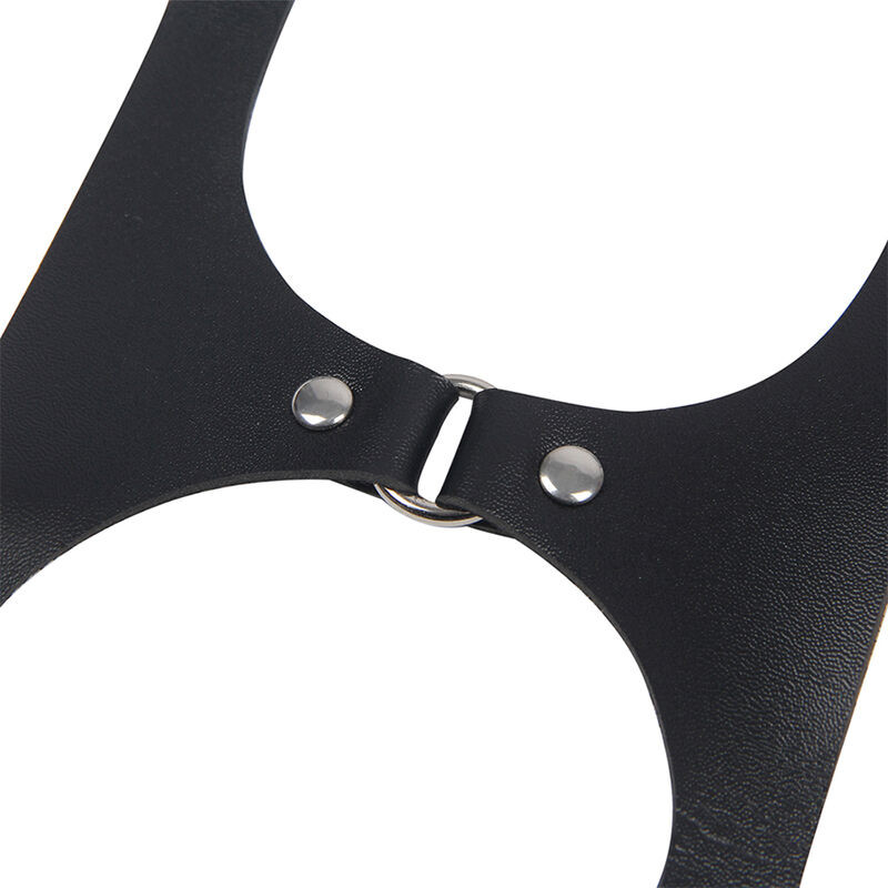 SUBBLIME ARNES CUERPO ENTERO CON HEBILLAS CUERO NEGRO TALLA UNICA