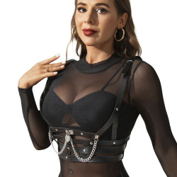 SUBBLIME ARNES FORMA CORSET DETALLE CADENAS TALLA UNICA 2