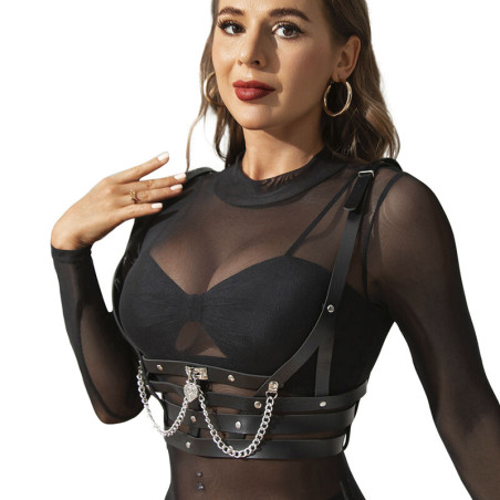 SUBBLIME ARNES FORMA CORSET DETALLE CADENAS TALLA UNICA