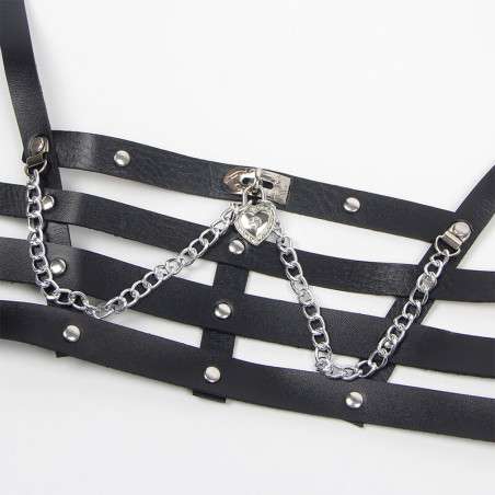 SUBBLIME ARNES FORMA CORSET DETALLE CADENAS TALLA UNICA