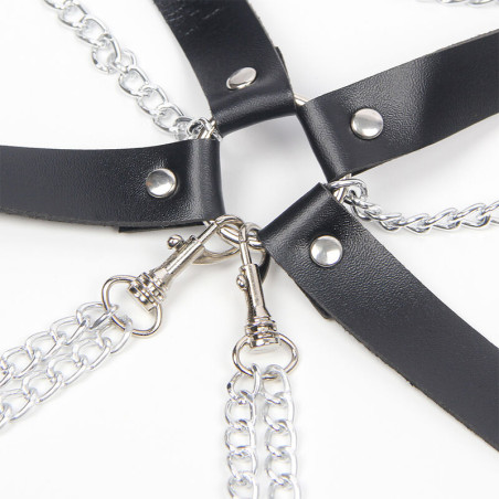 SUBBLIME ARNES SUJETADOR DETALLE CADENAS TALLA UNICA