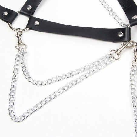 SUBBLIME ARNES SUJETADOR DETALLE CADENAS TALLA UNICA