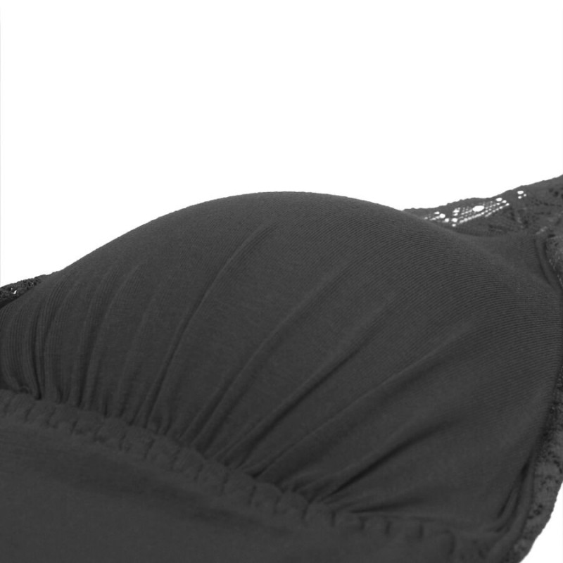 SUBBLIME TEDDY DETALLE ENCAJE FLORAL NEGRO S M