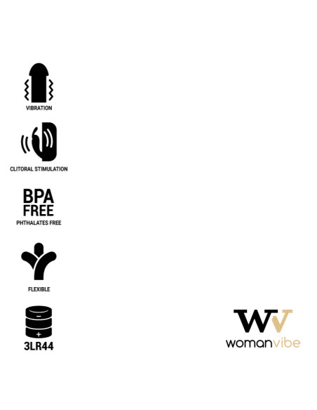 WOMANVIBE VANIX VIBRADOR ESTIMULADOR SILICONA