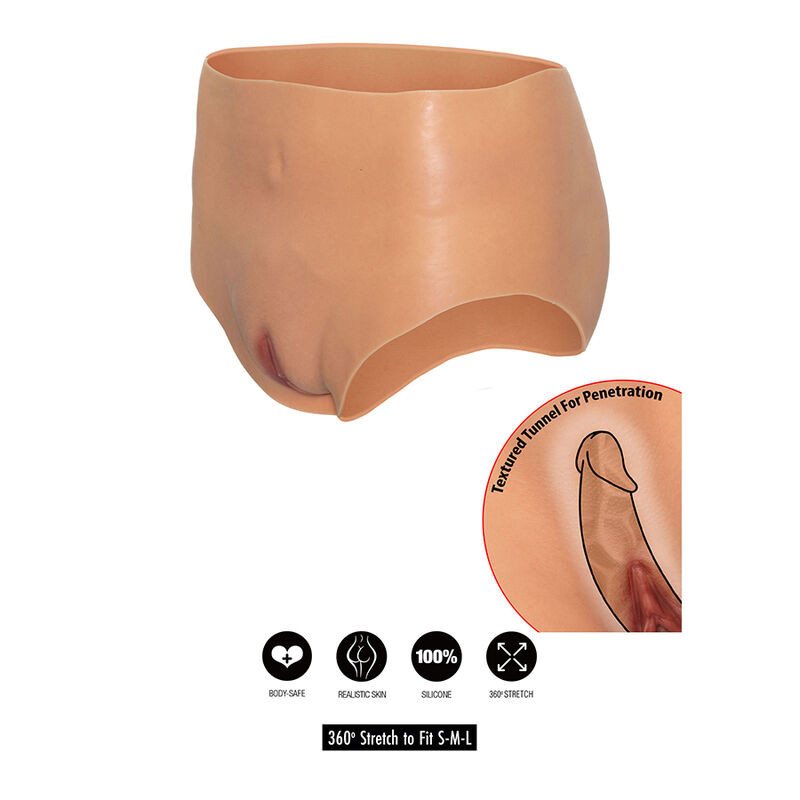 HIDDEN DESIRE ALTER EGO BRAGA VAGINA ABIERTA CINTURA ALTA NATURAL