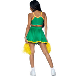 LEG AVENUE DISFRAZ ANIMADORA VERDE S M 2